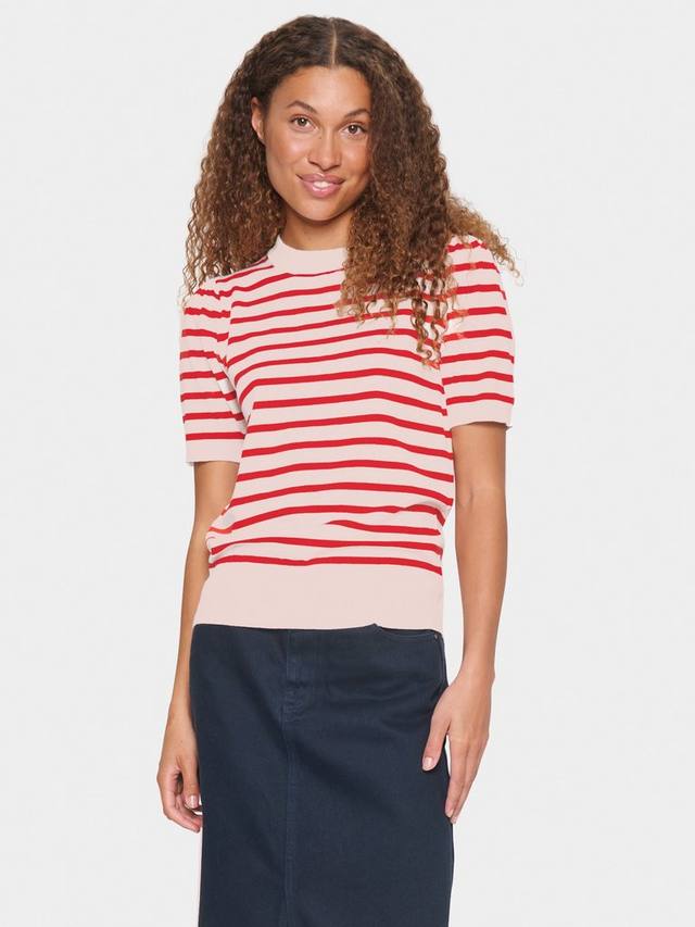Джемпер Mila с коротким рукавом в полоску Saint Tropez, Pink/Multi
Джемпер Mila с коротким рукавом в полоску Saint Tropez, Pink/Multi