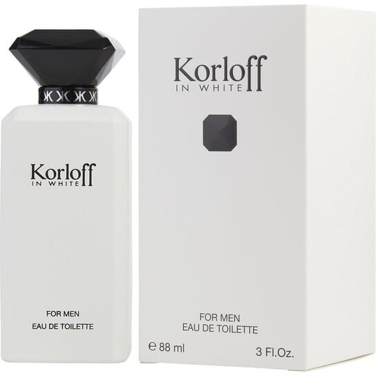 Туалетная вода, 88 мл Korloff, In White For Men, Korloff Paris 
Туалетная вода, 88 мл Korloff, In White For Men, Korloff Paris