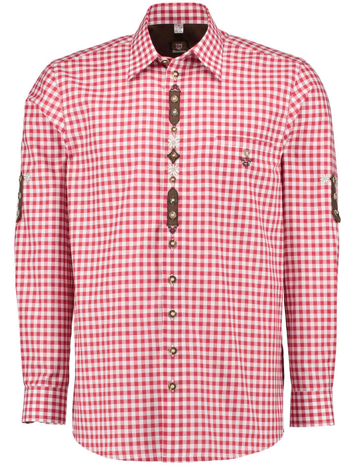 Рубашка Lytal средне-красного цвета OS-Trachten
Рубашка Lytal средне-красного цвета OS-Trachten