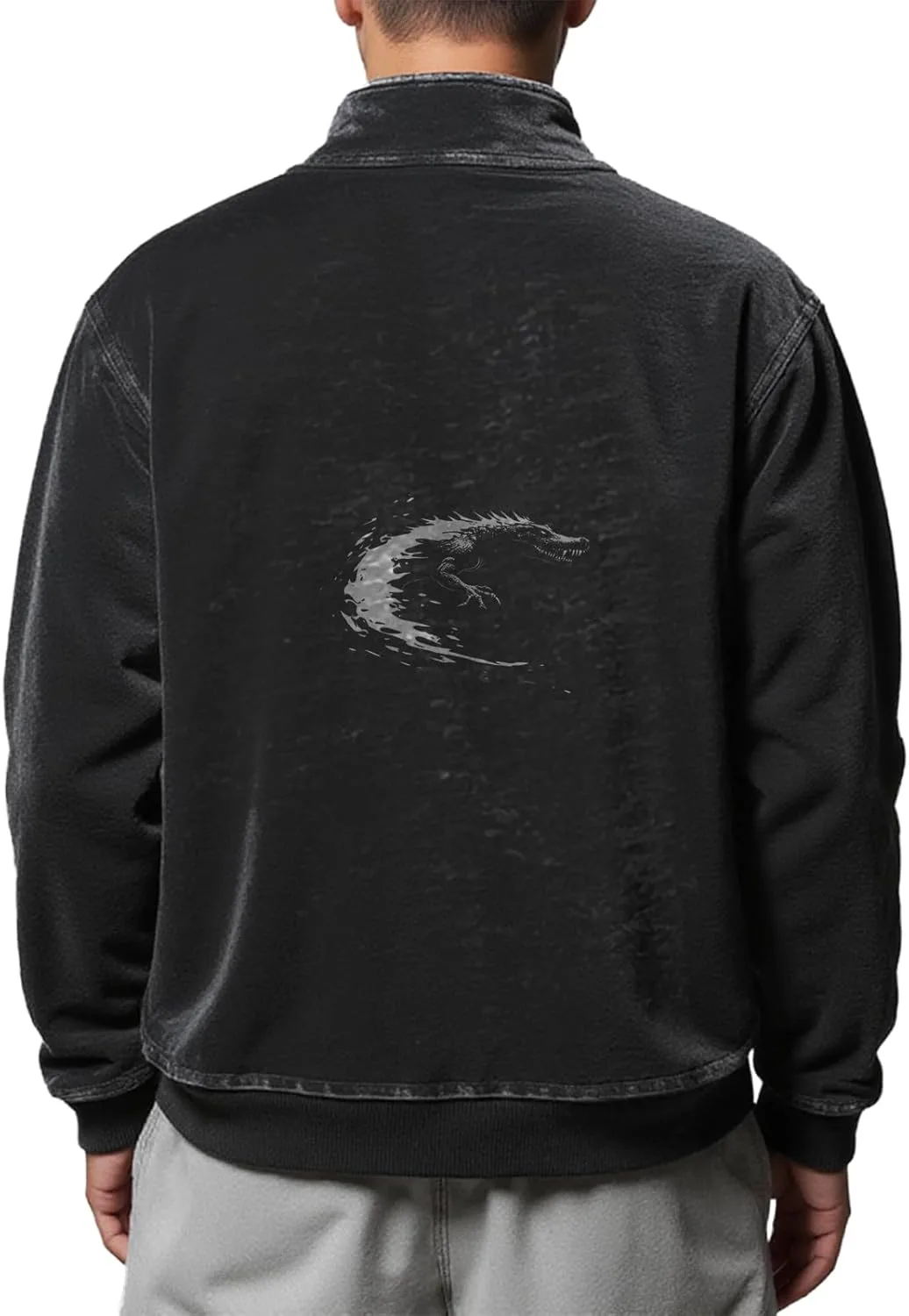 Мужской полузип пуловер с принтом, дышащий и мягкий domirica
Мужской полузип пуловер с принтом, дышащий и мягкий domirica