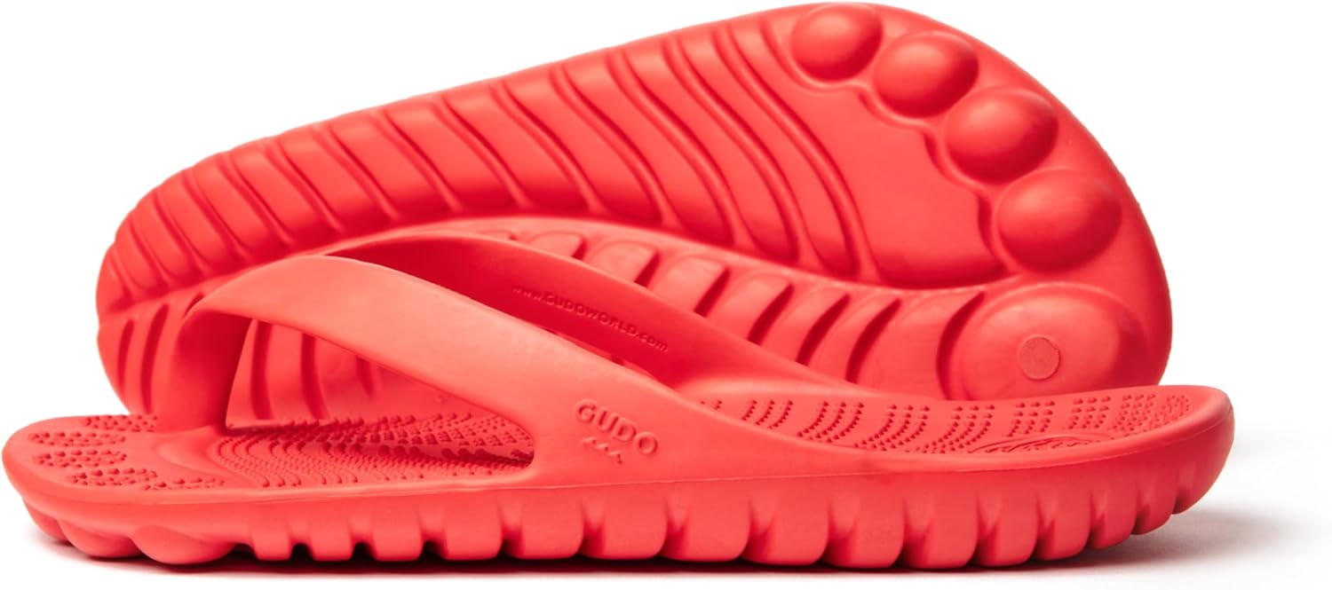 Унисекс шлепанцы GUDO WORLD с массажным эффектом точечного давления и поддерживающей подошвой из ЭВА для мужчин и женщин, красный
Унисекс шлепанцы GUDO WORLD с массажным эффектом точечного давления и поддерживающей подошвой из ЭВА для мужчин и женщин, красный