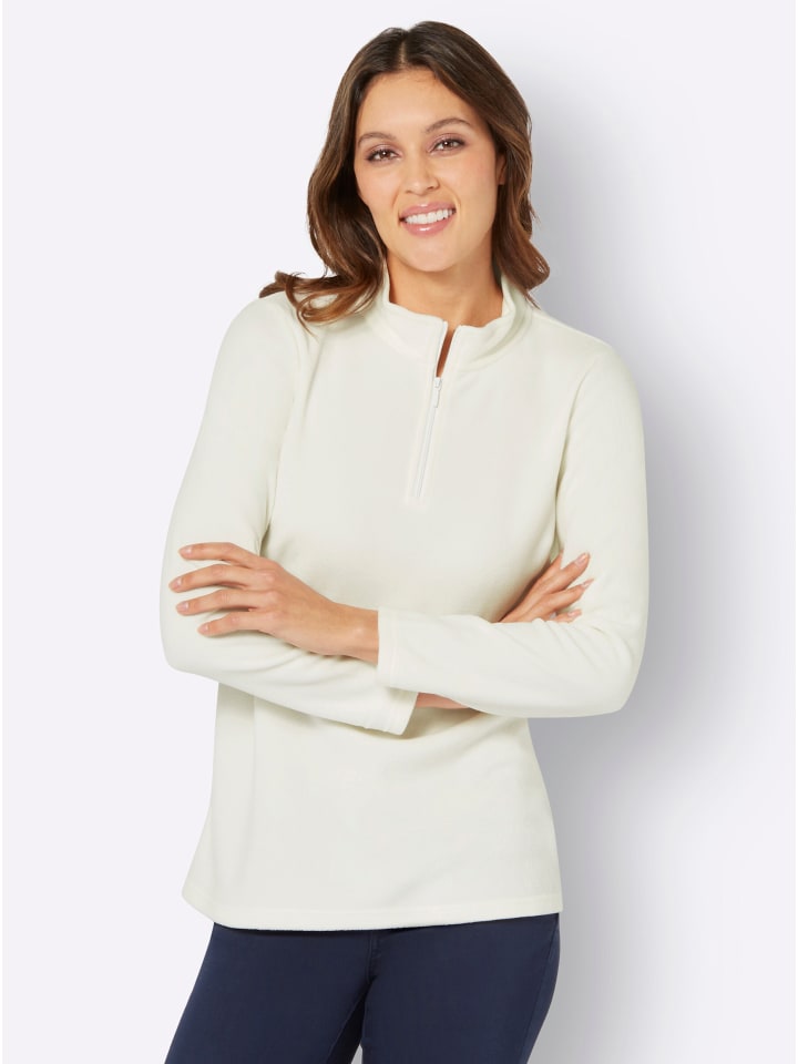 Флисовый свитер Sieh an!, экрю
Флисовый свитер Sieh an!, экрю