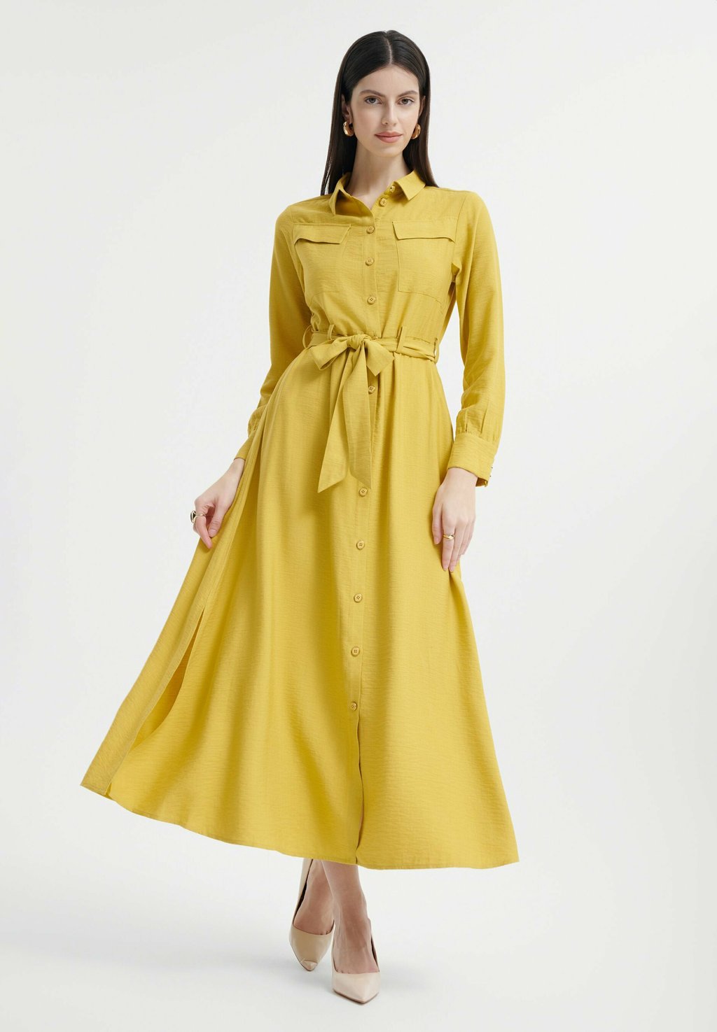 Платье-рубашка Greenpoint, горчично-желтый
Платье-рубашка Greenpoint, горчично-желтый