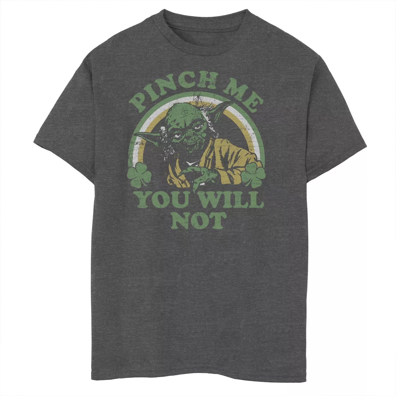 Футболка с рисунком Rainbow St. Paddy's для мальчиков 8–20 лет «Звездные войны Йода, ущипни меня» Star Wars
Футболка с рисунком Rainbow St. Paddy's для мальчиков 8–20 лет «Звездные войны Йода, ущипни меня» Star Wars