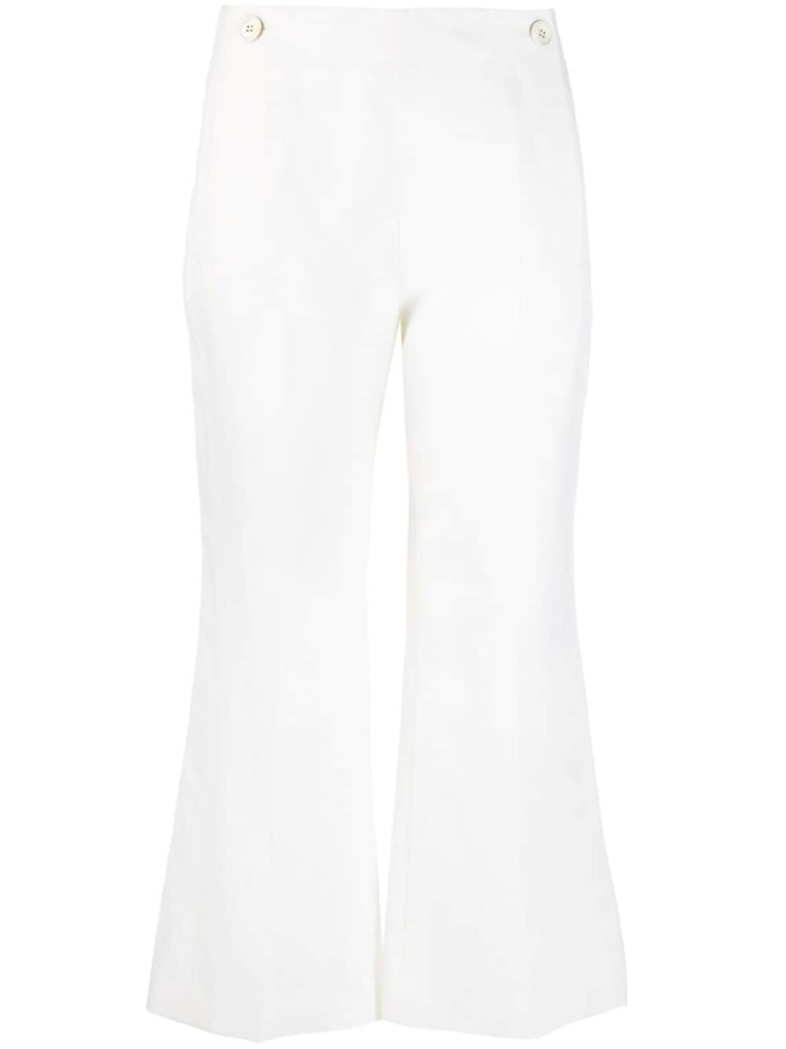 Chloé укороченные брюки с завышенной талией, белый
Chloé укороченные брюки с завышенной талией, белый