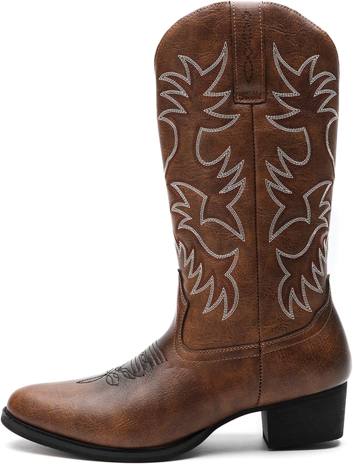 Мужские ковбойские ботинки Abborora, западные мужские ботинки с классической вышивкой, слипоны с заостренным носком, деревенские ботинки для мужчин, коричневый
Мужские ковбойские ботинки Abborora, западные мужские ботинки с классической вышивкой, слипоны с заостренным носком, деревенские ботинки для мужчин, коричневый