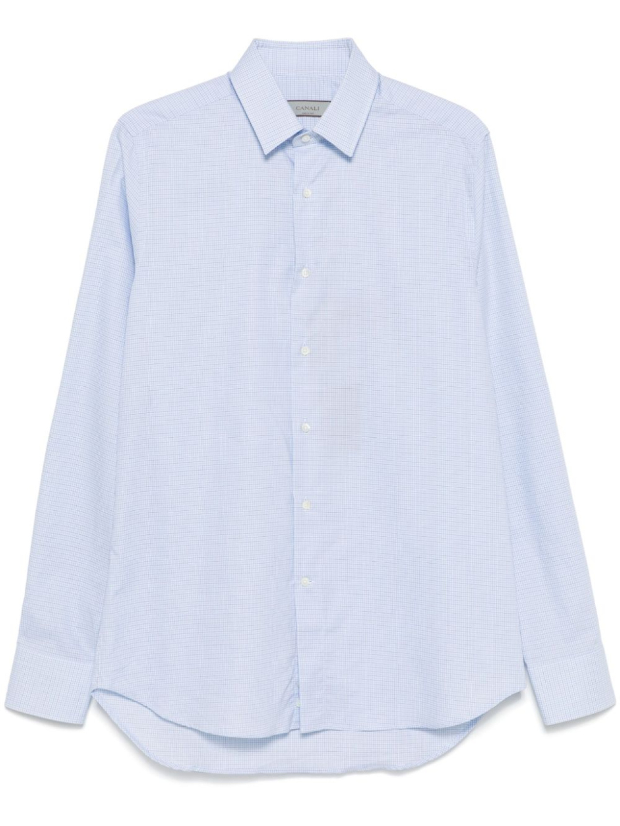 Canali рубашка в клетку, синий
Canali рубашка в клетку, синий