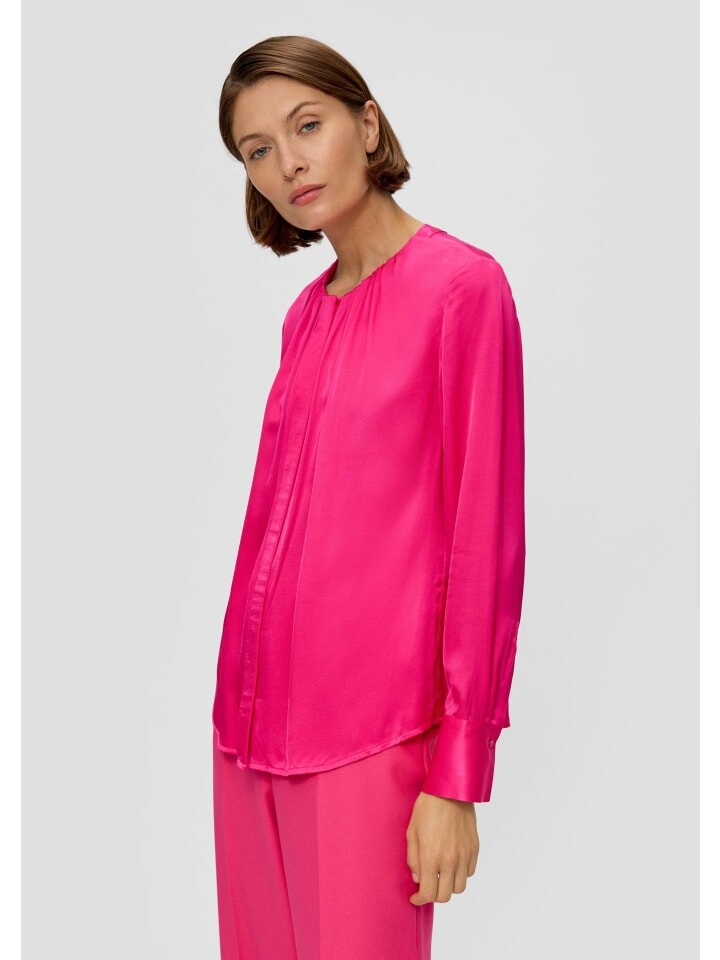 Блуза sOliver BLACK LABEL langarm, розовый
Блуза sOliver BLACK LABEL langarm, розовый