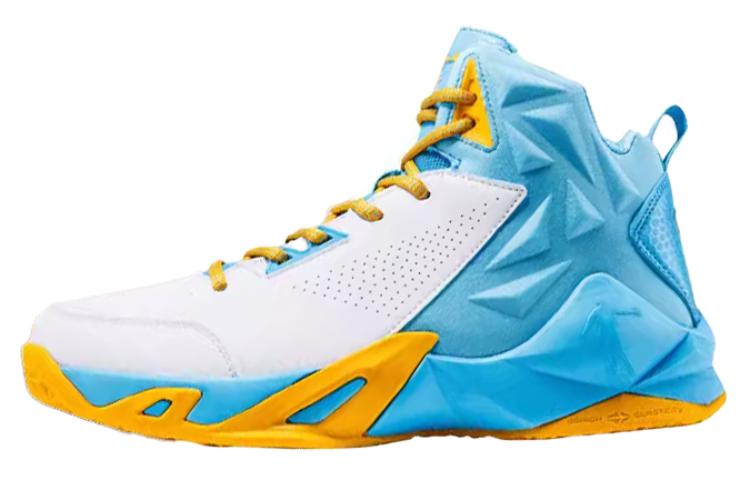 QIAODAN Скользоустойчивые износостойкие баскетбольные кроссовки мужские высокие жёлто-синие, цвет Yellow Blue
QIAODAN Скользоустойчивые износостойкие баскетбольные кроссовки мужские высокие жёлто-синие, цвет Yellow Blue