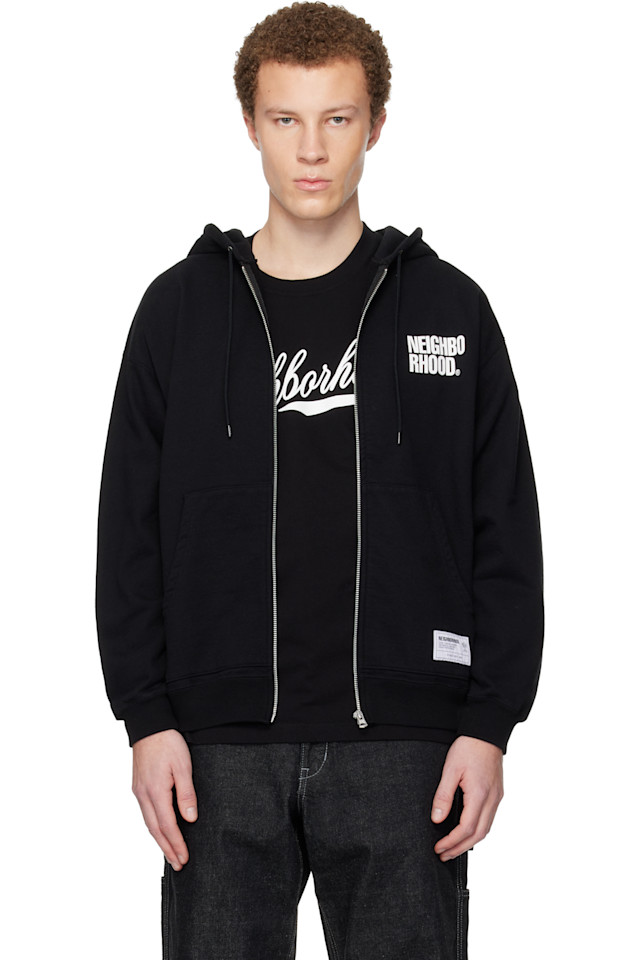 Классическая толстовка на молнии Neighborhood, черный
Классическая толстовка на молнии Neighborhood, черный