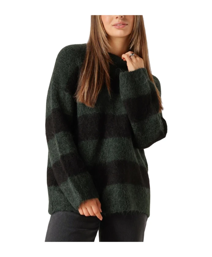 Вязаный пуловер с круглым вырезом Selected Femme, зеленый
Вязаный пуловер с круглым вырезом Selected Femme, зеленый