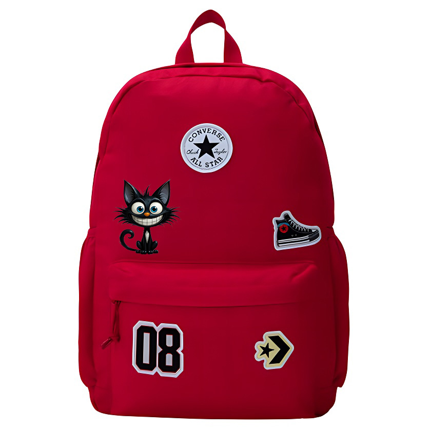 Converse Полиэстеровый рюкзак средний размер унисекс в стиле преппи красный, Laughing Kitten
Converse Полиэстеровый рюкзак средний размер унисекс в стиле преппи красный, Laughing Kitten