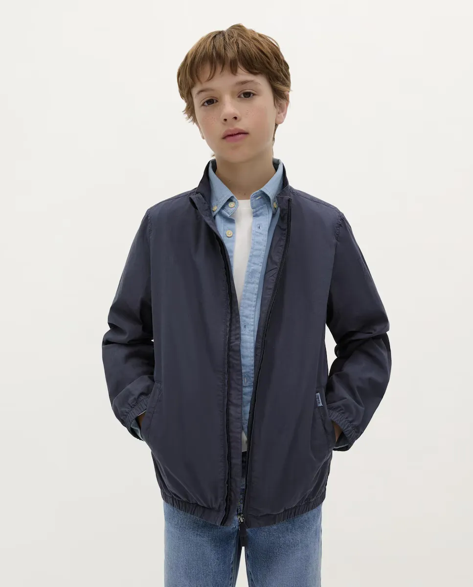 Хлопковая куртка для мальчиков с эластичными манжетами Scalpers, тёмно-синий
Хлопковая куртка для мальчиков с эластичными манжетами Scalpers, тёмно-синий