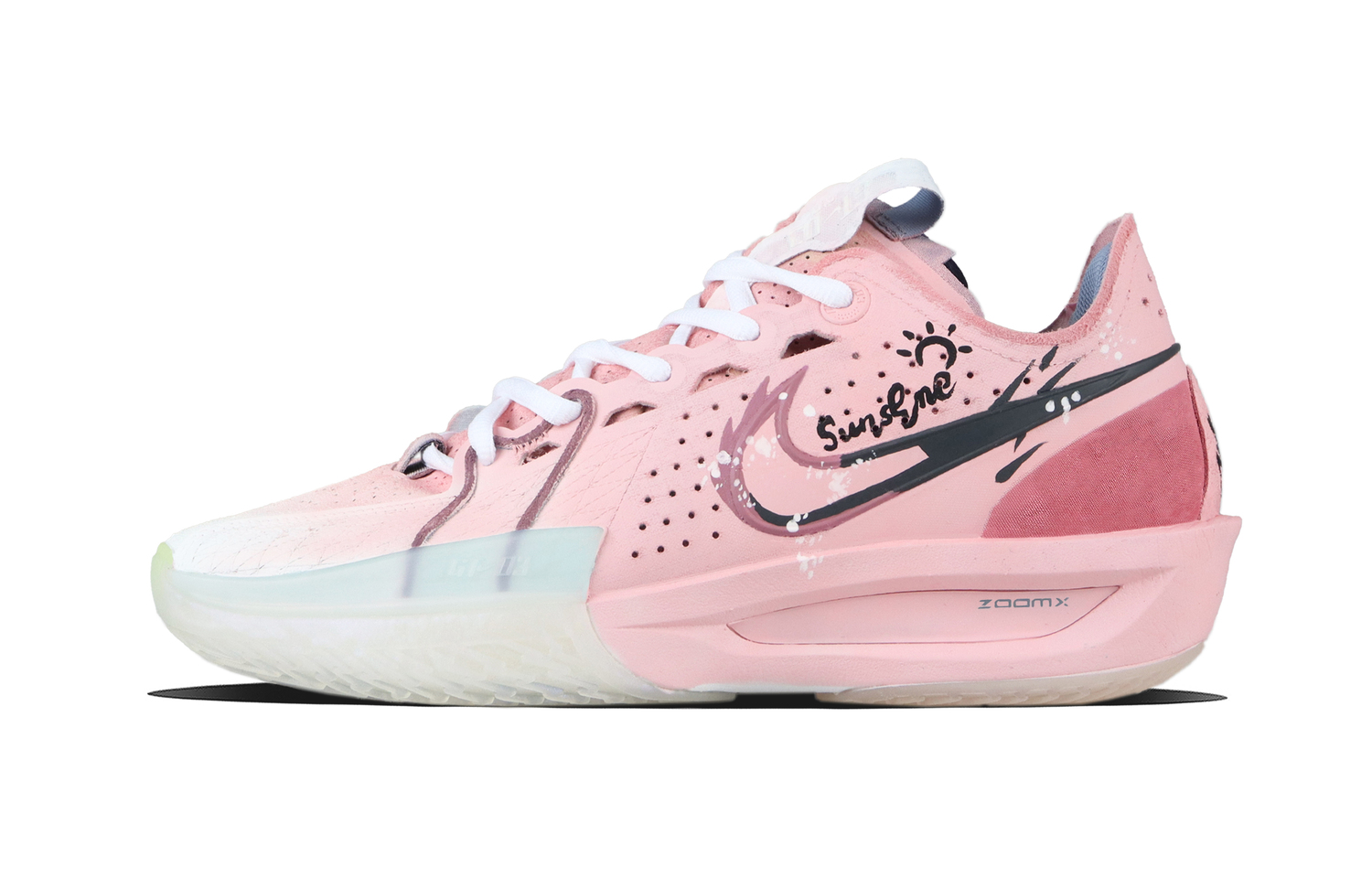Nike Кроссовки для баскетбола Air Zoom G.T. Cut 3 Sunrise Shock Absorbers Slip Resistant Low top Unisex Pink
Nike Кроссовки для баскетбола Air Zoom G.T. Cut 3 Sunrise Shock Absorbers Slip Resistant Low top Unisex Pink