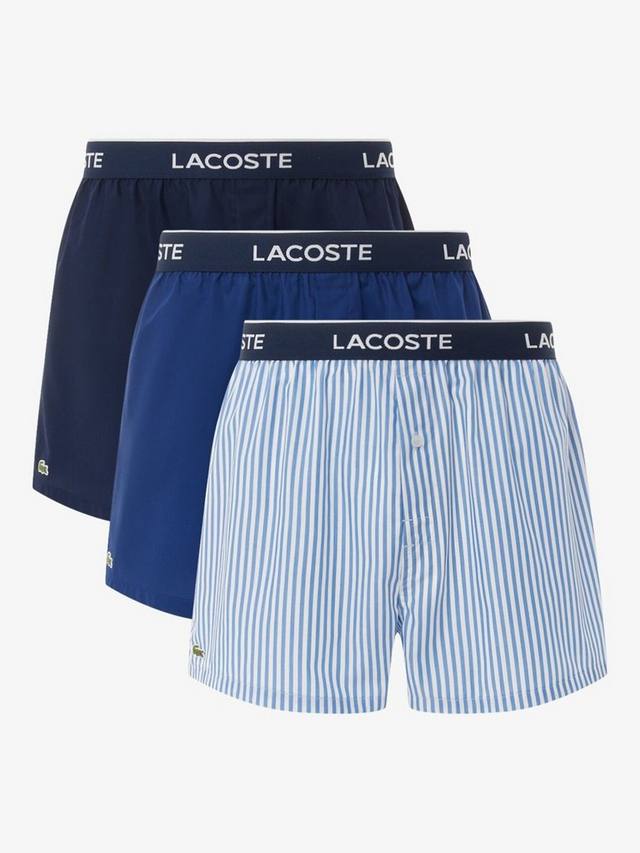 Хлопковые боксерские шорты Lacoste, Pack of 3, Blue Multi Blue
Хлопковые боксерские шорты Lacoste, Pack of 3, Blue Multi Blue