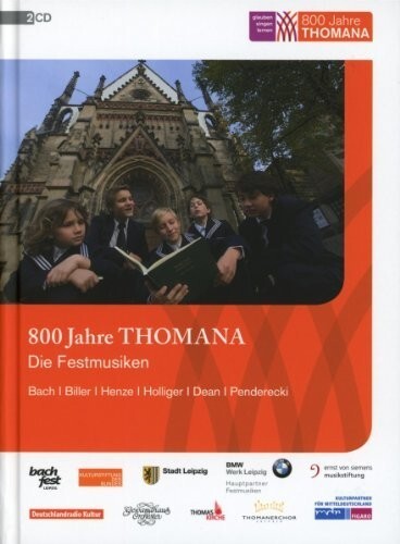 CD диск Bach / Biller / Penderecki / Ensemble Vocal Modern: 800 Jahre Thomana / Die Festmusiken
CD диск Bach / Biller / Penderecki / Ensemble Vocal Modern: 800 Jahre Thomana / Die Festmusiken