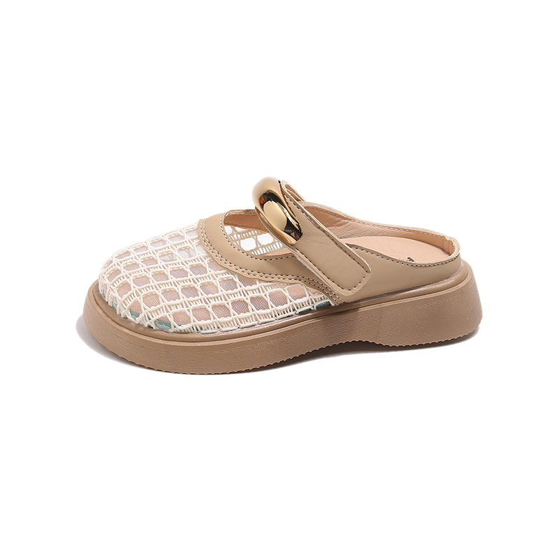 Детские дышащие низкие шлепанцы TONYBEAR, экрю
Детские дышащие низкие шлепанцы TONYBEAR, экрю