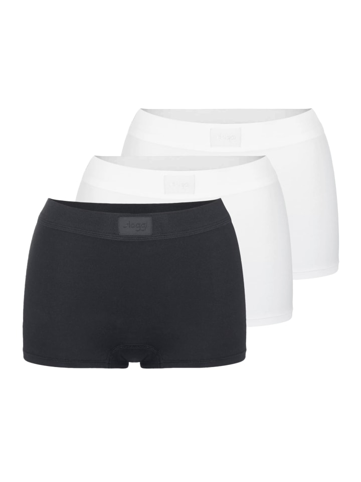Трусы Sloggi, белый/черный
Трусы Sloggi, белый/черный