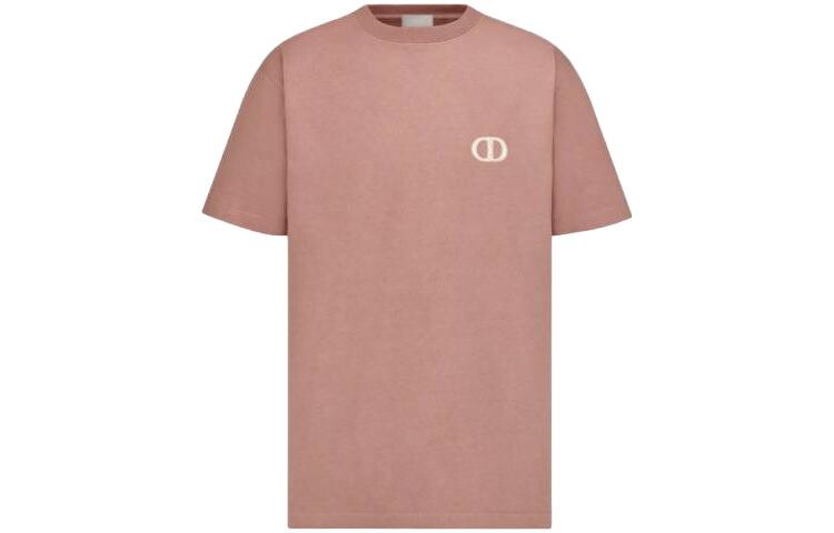 Футболка мужская розовая Dior, розовый 
Футболка мужская розовая Dior, розовый