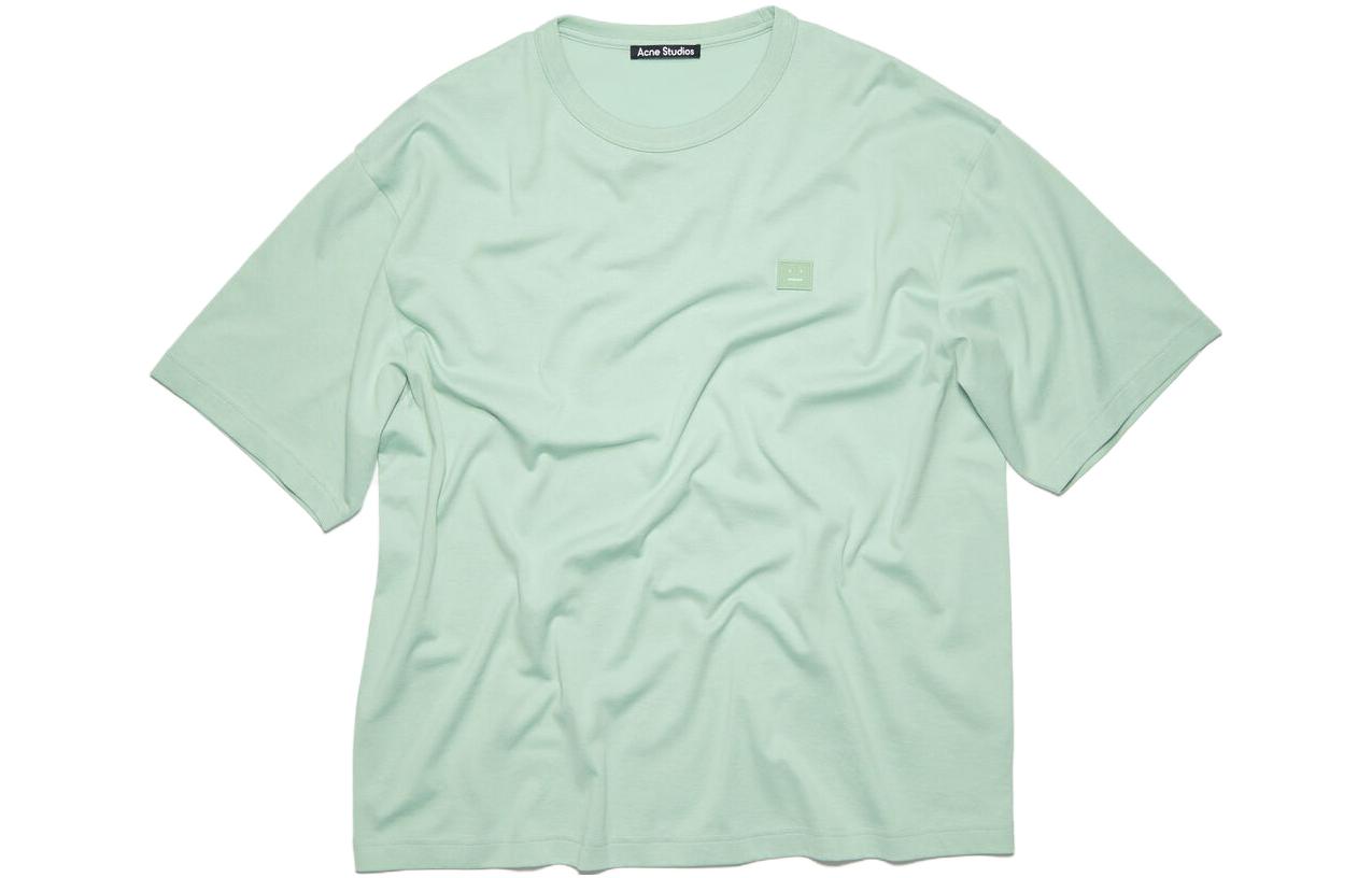 Футболка с рукавом дроп-шоулдер женская мягкого зеленого цвета Acne Studios
Футболка с рукавом дроп-шоулдер женская мягкого зеленого цвета Acne Studios