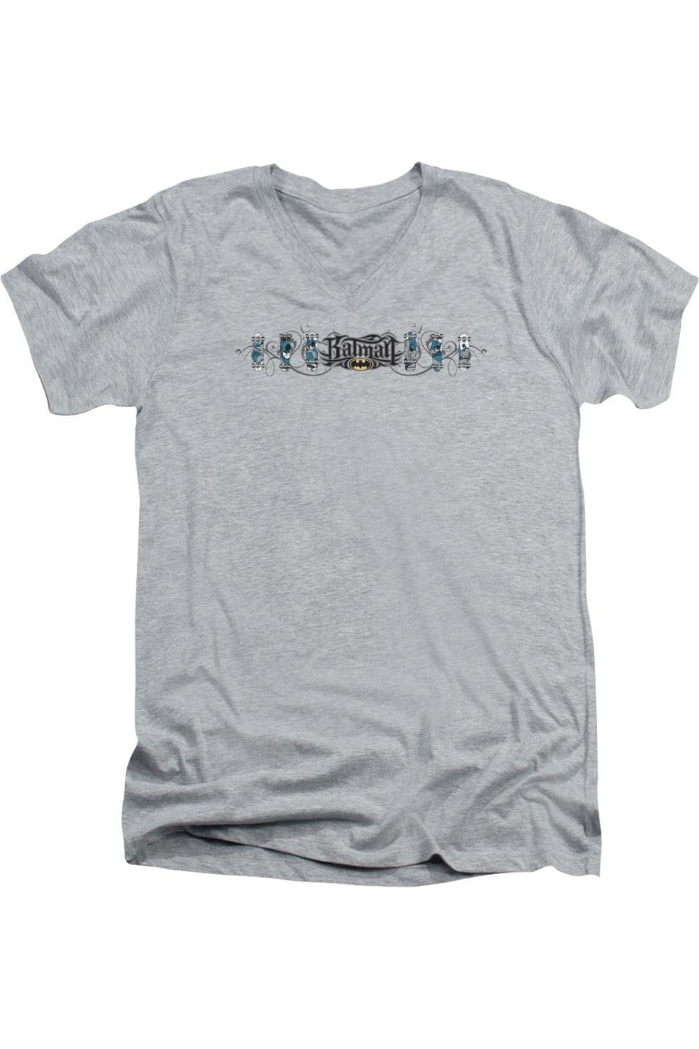 Футболка с коротким рукавом и V-образным вырезом для взрослых с изображением скейтбордистов Бэтмена Gildan, цвет athletic heather
Футболка с коротким рукавом и V-образным вырезом для взрослых с изображением скейтбордистов Бэтмена Gildan, цвет athletic heather