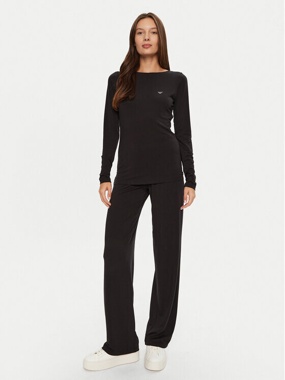 Пижамы стандартного кроя Emporio Armani Underwear, черный
Пижамы стандартного кроя Emporio Armani Underwear, черный