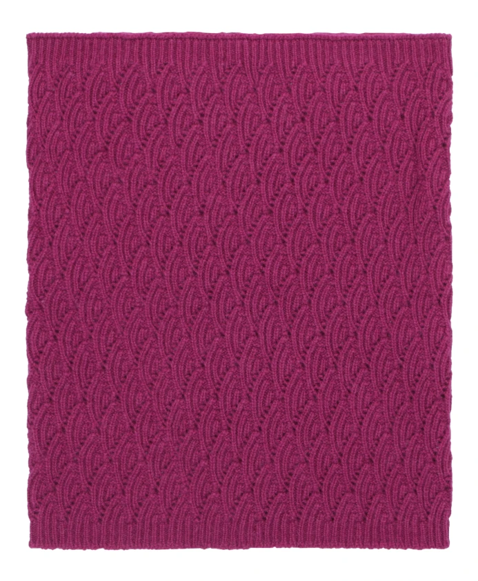 Кашемировый свитер с воротником в рубчик Malo, фиолетовый
Кашемировый свитер с воротником в рубчик Malo, фиолетовый