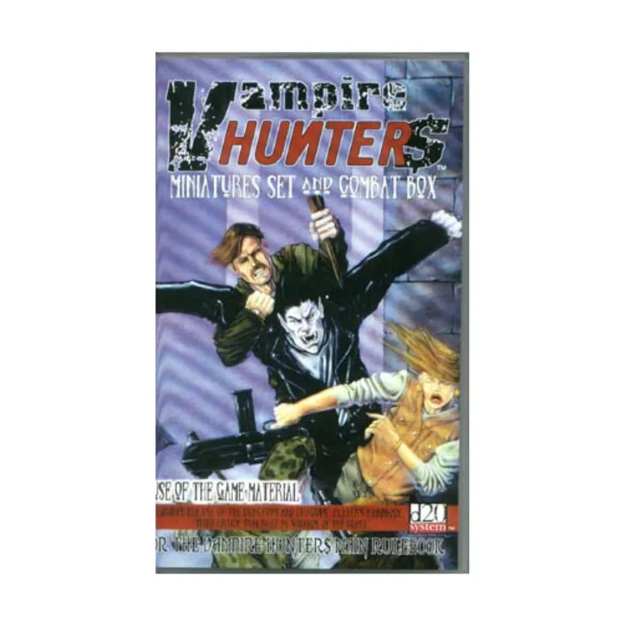Бокс-сет миниатюр Vampire Hunters - Miniatures Set and Combat Box, Vampire Hunters
Бокс-сет миниатюр Vampire Hunters - Miniatures Set and Combat Box, Vampire Hunters
