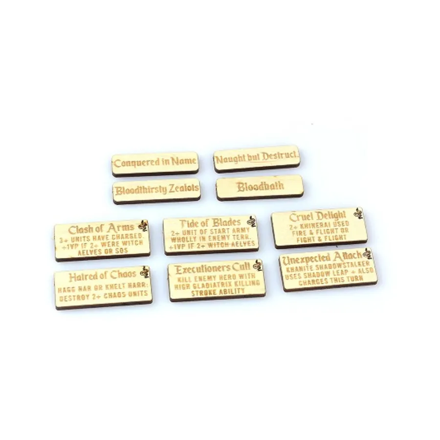 Пакет улучшения боевых свитков — Дочери Кхаина, Age of Sigmar - Accessories & Supplies (Battle Kiwi)
Пакет улучшения боевых свитков — Дочери Кхаина, Age of Sigmar - Accessories & Supplies (Battle Kiwi)