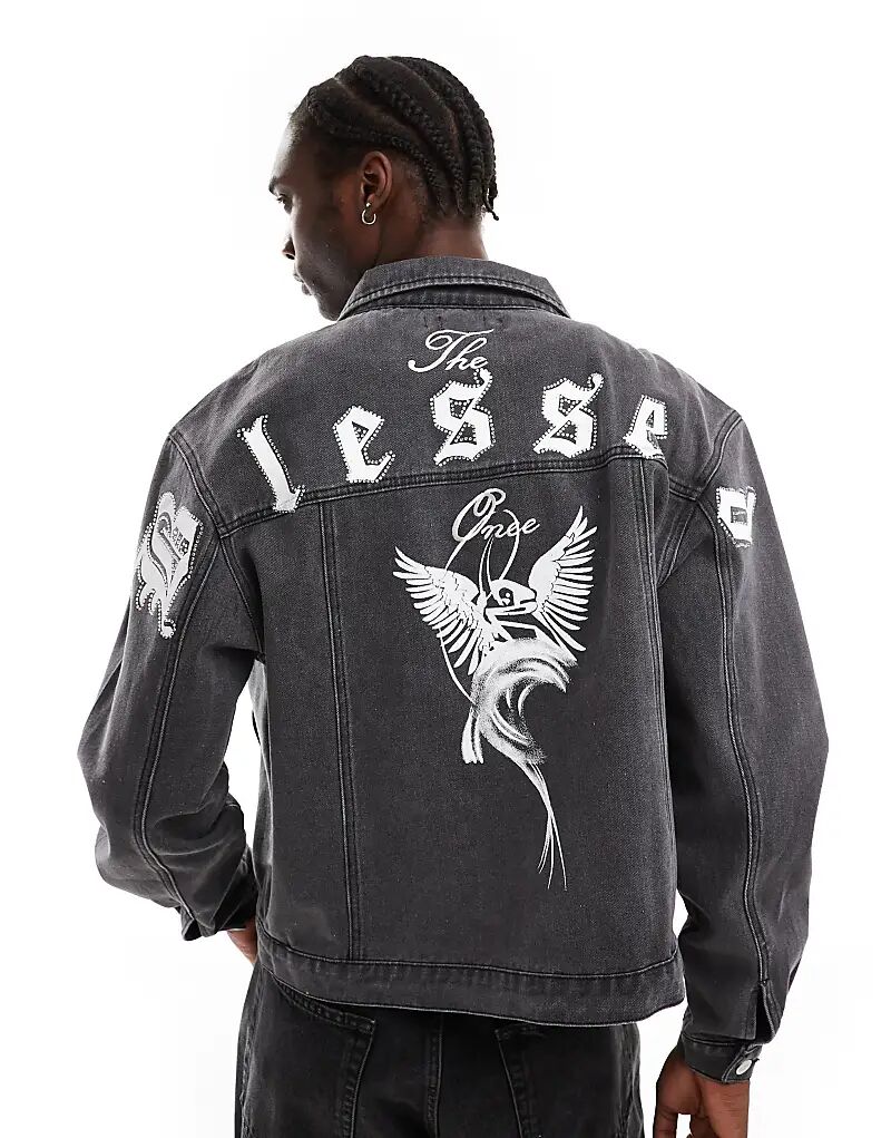 Джинсовая куртка с принтом черного цвета Liquor N Poker, Черный, Джинсовая куртка с принтом черного цвета Liquor N Poker
Джинсовая куртка с принтом черного цвета Liquor N Poker, Черный, Джинсовая куртка с принтом черного цвета Liquor N Poker