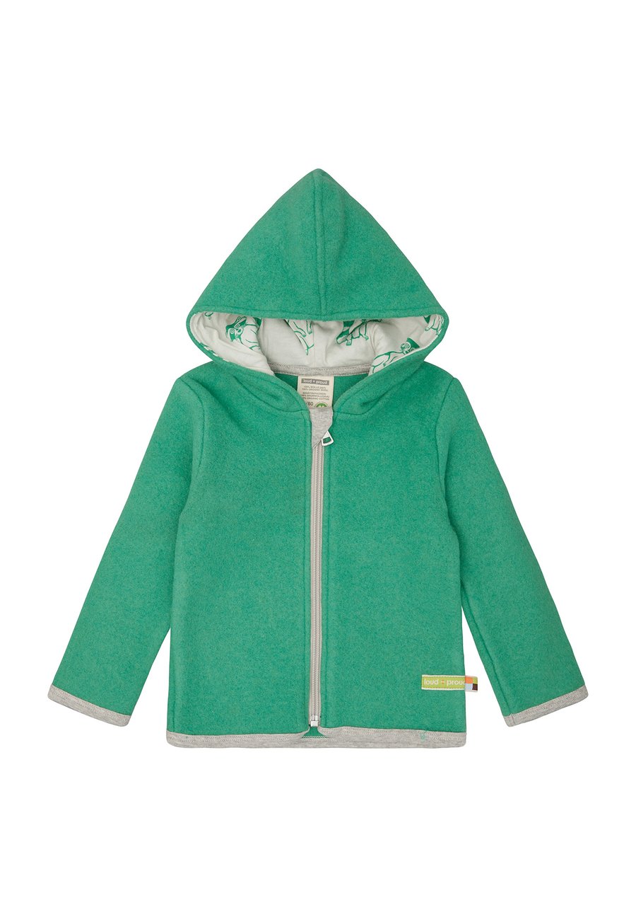 Флисовая куртка loud + proud WOLLFLEECE-JACKE MIT KAPUZE, Plant/Green
Флисовая куртка loud + proud WOLLFLEECE-JACKE MIT KAPUZE, Plant/Green