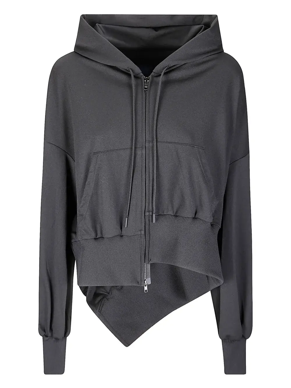 Несбалансированная толстовка с капюшоном на молнии Yohji Yamamoto, черный
Несбалансированная толстовка с капюшоном на молнии Yohji Yamamoto, черный