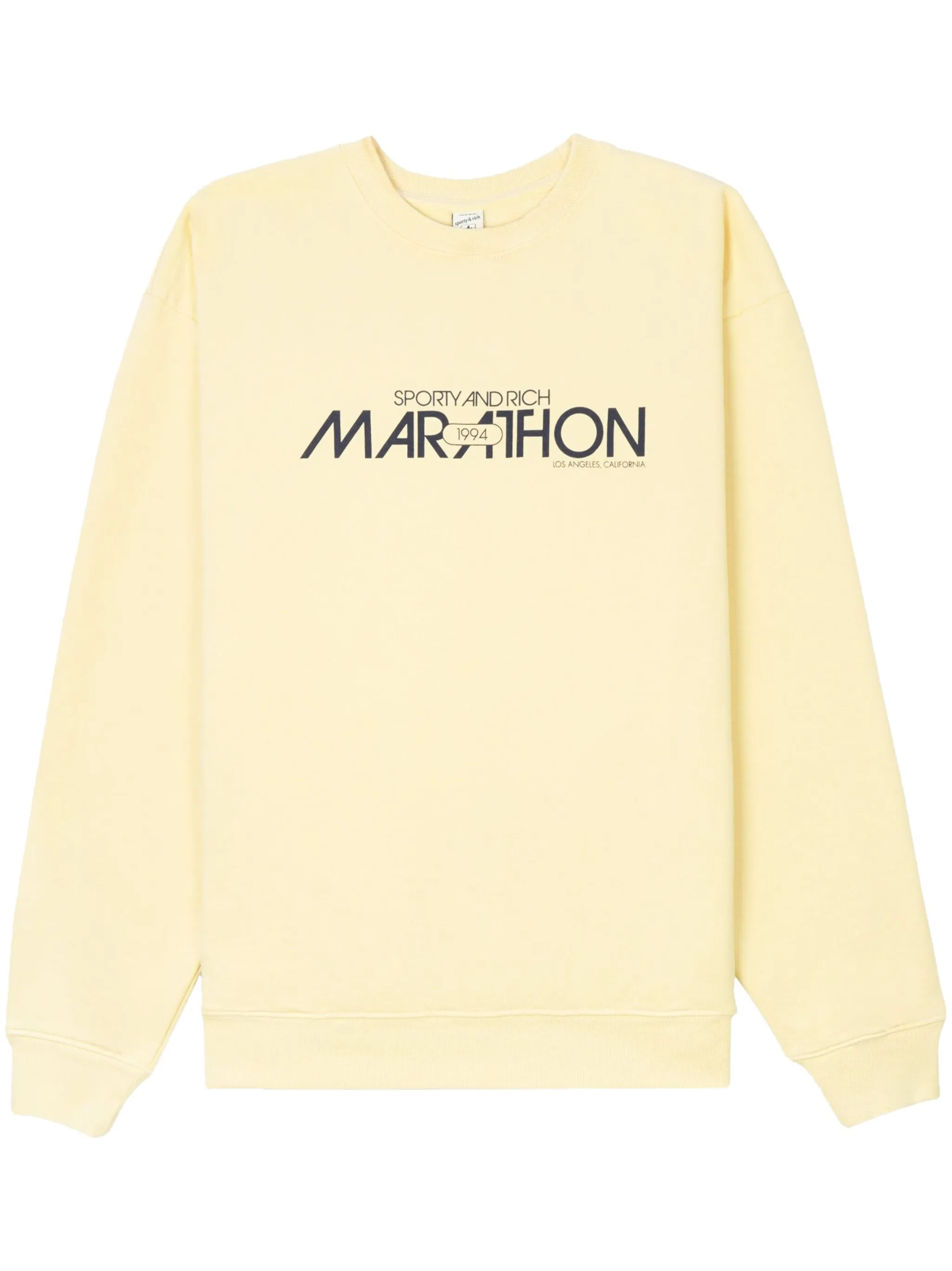 Толстовка Marathon с логотипом Sporty & Rich, желтый
Толстовка Marathon с логотипом Sporty & Rich, желтый