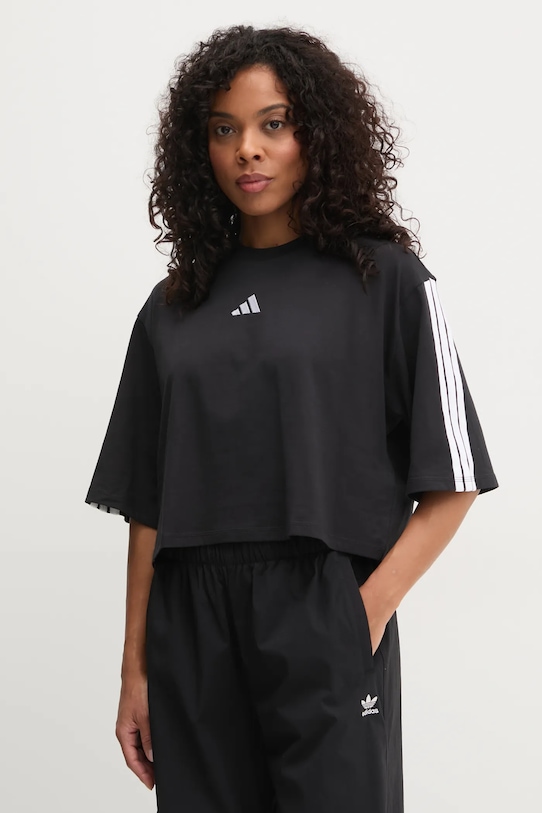 Футболка хлопковая Essentials Adidas, черный
Футболка хлопковая Essentials Adidas, черный
