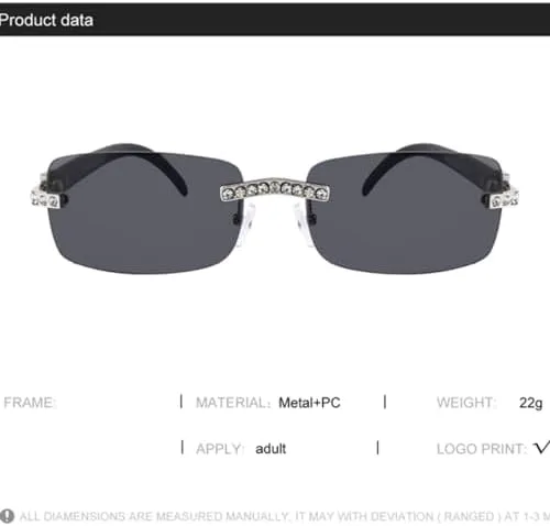 Винтажные модные солнцезащитные очки без оправы со стразами, популярные очки с бриллиантами и металлическим покрытием, для мужчин и женщин, унисекс MTZJH, C7
Винтажные модные солнцезащитные очки без оправы со стразами, популярные очки с бриллиантами и металлическим покрытием, для мужчин и женщин, унисекс MTZJH, C7
