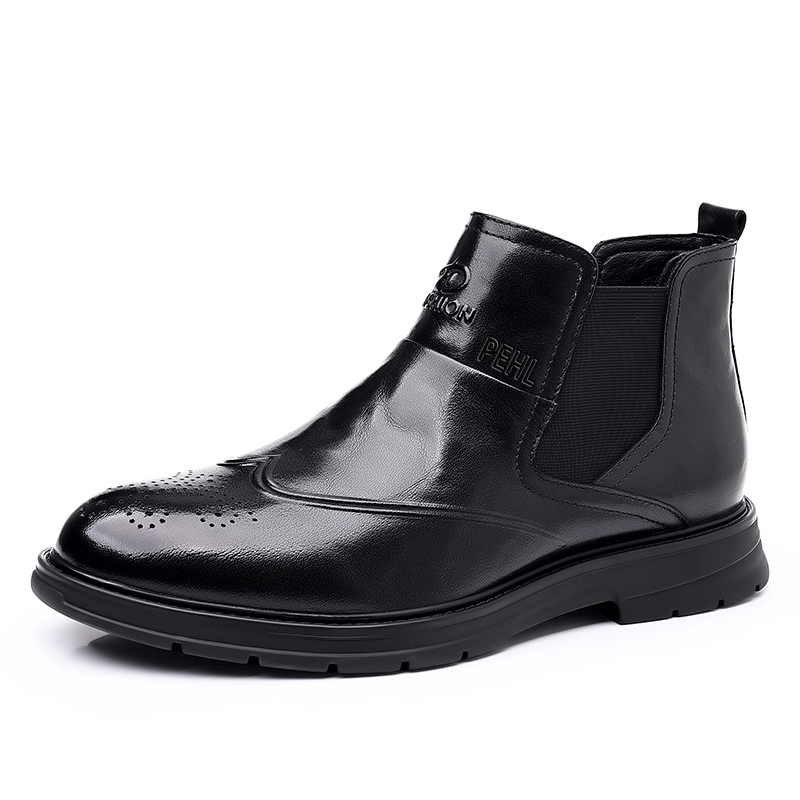 PEHL Мужские челси боски черно-коричневые с коричневой флисовой подкладкой, цвет Brown Fleece-Lined
PEHL Мужские челси боски черно-коричневые с коричневой флисовой подкладкой, цвет Brown Fleece-Lined