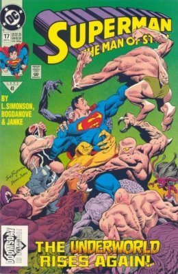Superman: The Man of Steel #17 "1st Cameo Appearance of Doomsday" (DC COMICS)
Superman: The Man of Steel #17 "1st Cameo Appearance of Doomsday" (DC COMICS)
