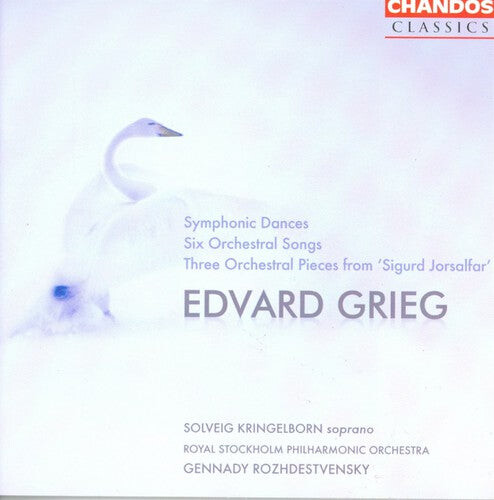 CD диск Grieg / Rozhdestvensky / Royal Stockholm Po: Symphonic Dances / Six Orchestral Songs
CD диск Grieg / Rozhdestvensky / Royal Stockholm Po: Symphonic Dances / Six Orchestral Songs