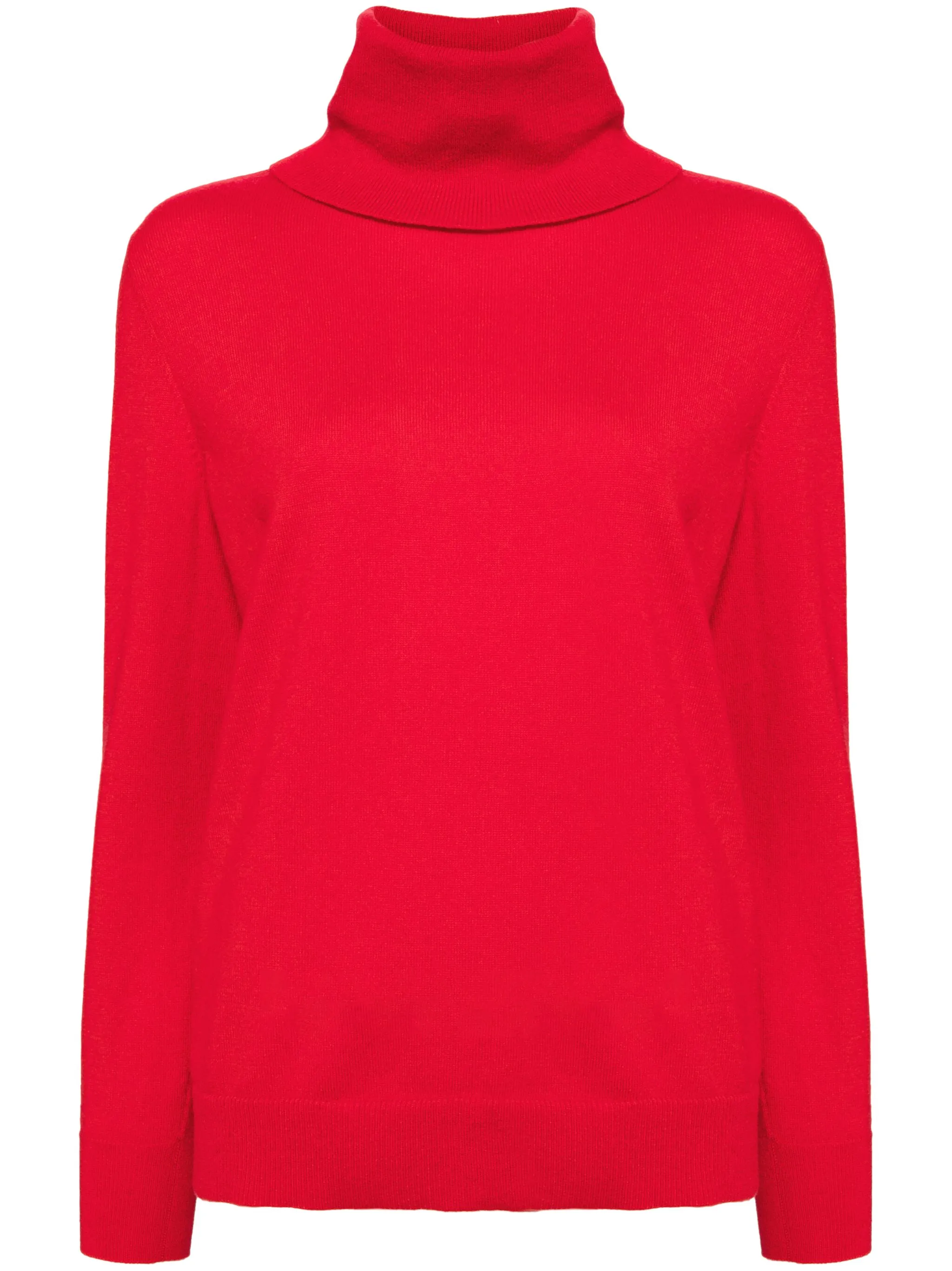 Джемпер свободного кроя с высоким воротником N.Peal, красный
Джемпер свободного кроя с высоким воротником N.Peal, красный