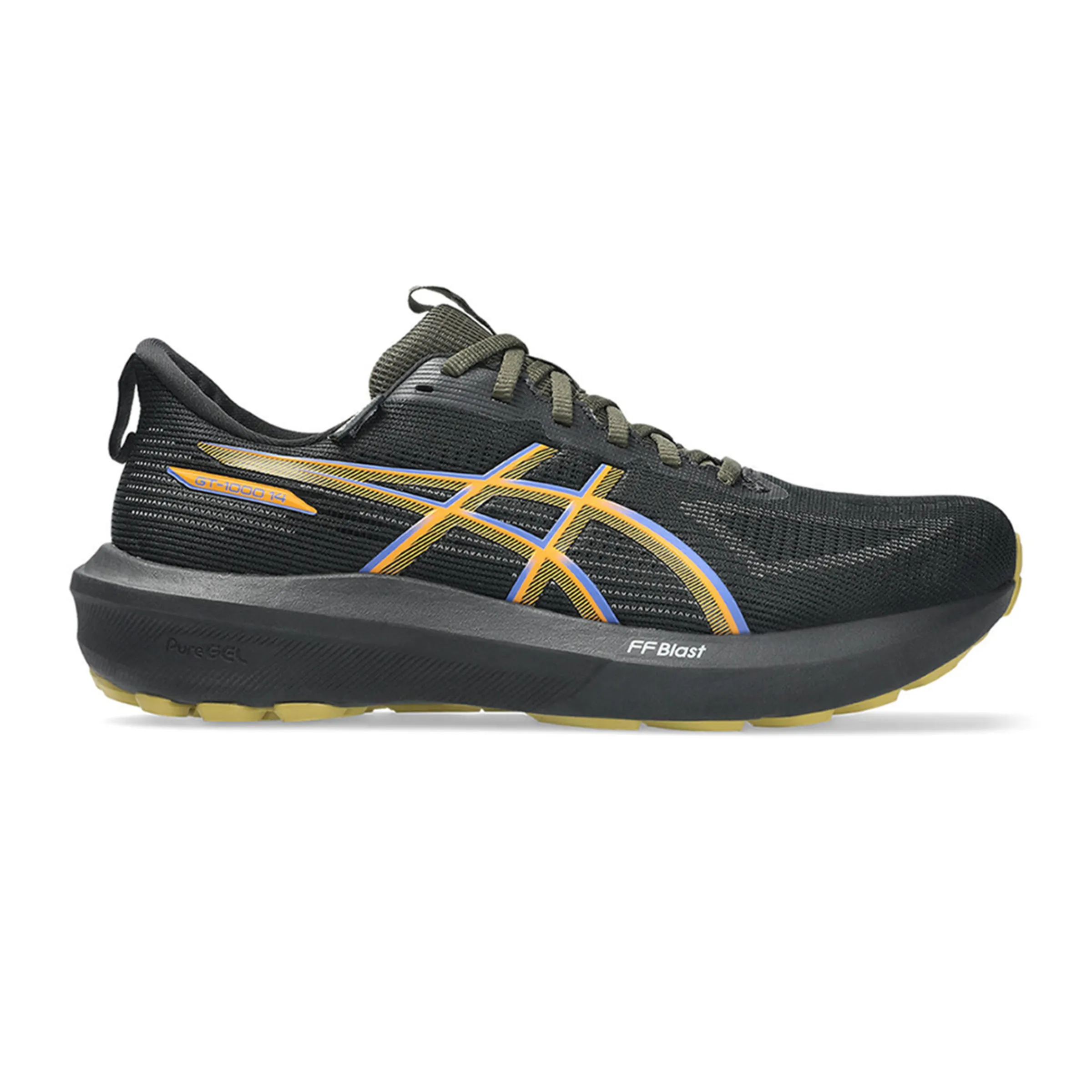 Мужские беговые кроссовки GT-1000 14 GTX Asics, черный/синий
Мужские беговые кроссовки GT-1000 14 GTX Asics, черный/синий