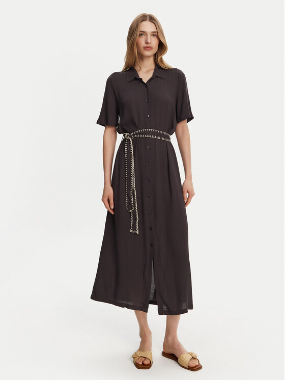 Платье-Рубашка стандартный крой ERJWD03884 Roxy, серый
Платье-Рубашка стандартный крой ERJWD03884 Roxy, серый