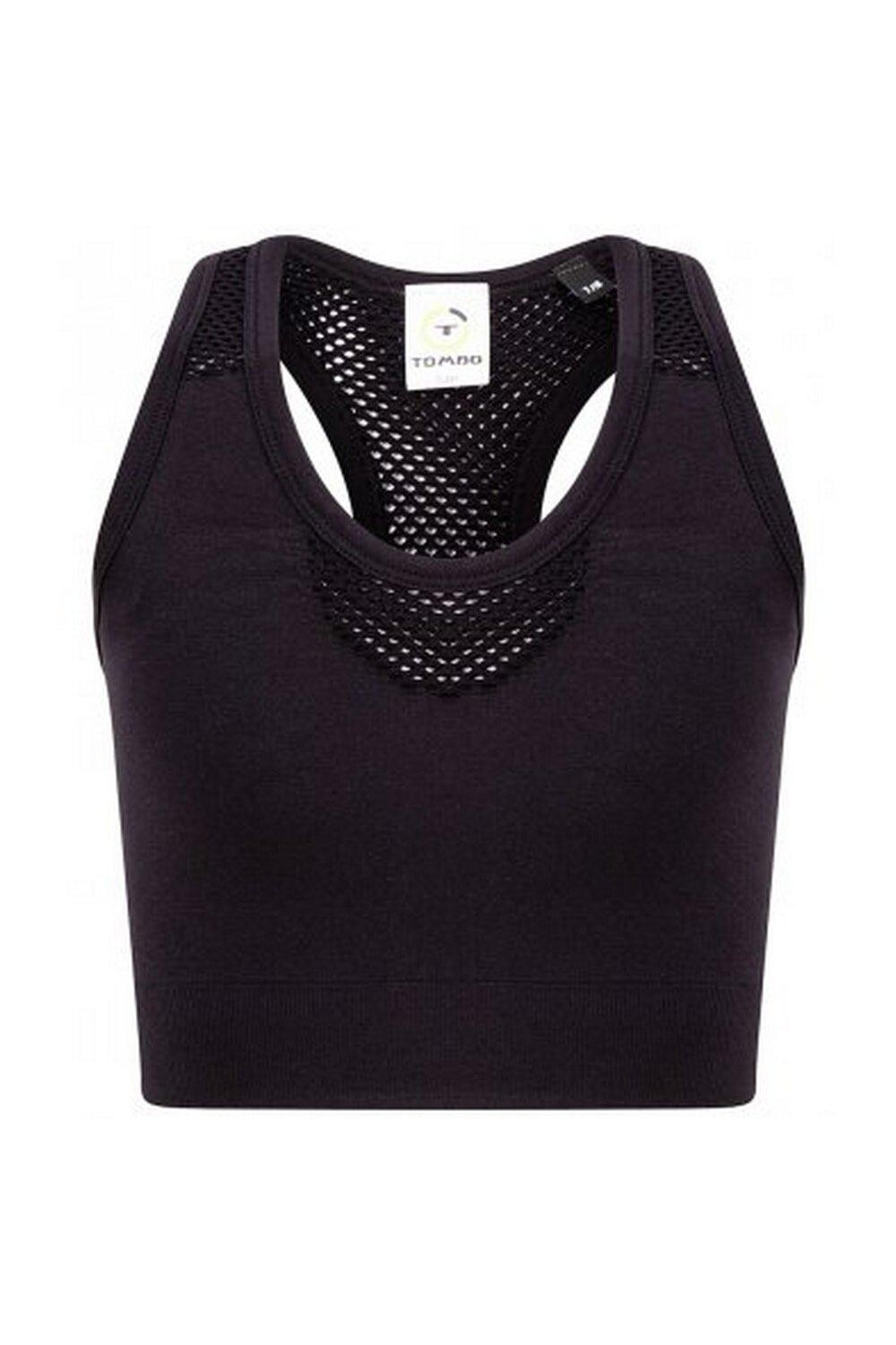 Бесшовный укороченный топ Tombo, черный
Бесшовный укороченный топ Tombo, черный