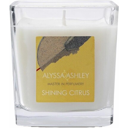 Alyssa Ashley Shining Citrus Scented Candle 145g
Alyssa Ashley Shining Citrus Scented Candle 145g