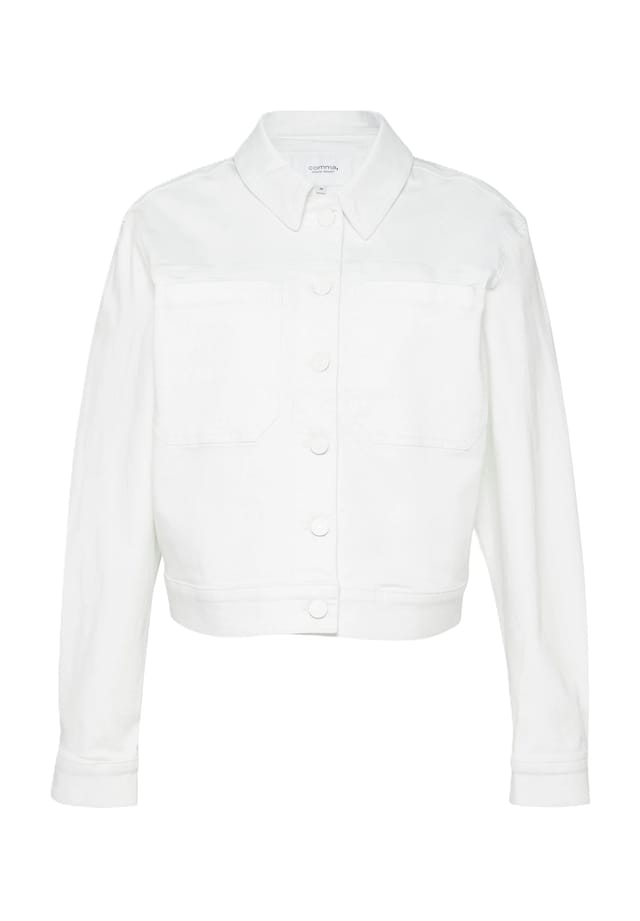 Джинсовая куртка с нагрудными карманами Comma, Casual Identity, белый
Джинсовая куртка с нагрудными карманами Comma, Casual Identity, белый
