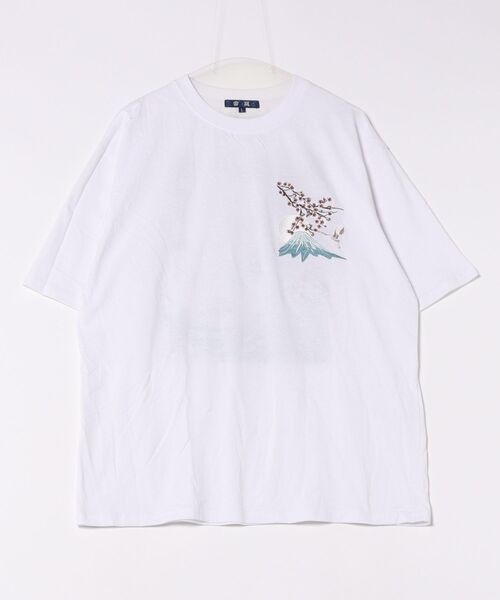 Футболка с вышивкой в японском стиле, узор «Цветущая сакура Фудзими», бренд 8(eight), цвет кремовый
Футболка с вышивкой в японском стиле, узор «Цветущая сакура Фудзими», бренд 8(eight), цвет кремовый