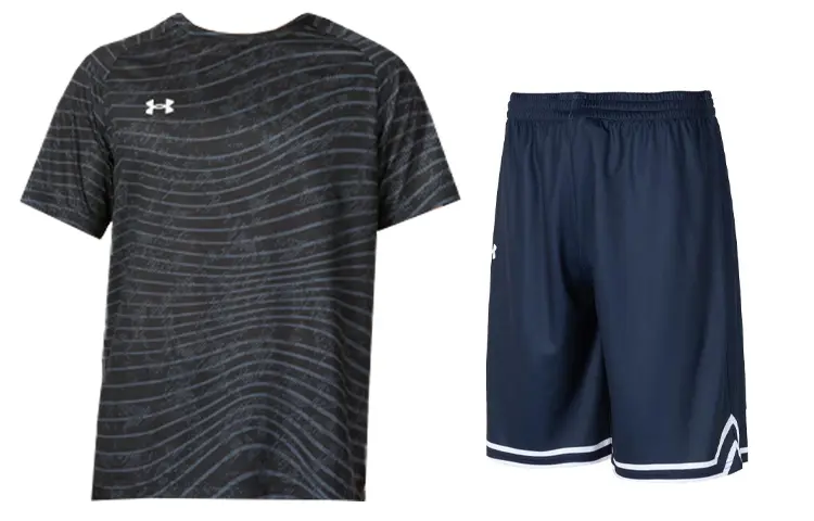 Мужская повседневная спортивная одежда Under Armour, цвет (Grey + Blue) set
Мужская повседневная спортивная одежда Under Armour, цвет (Grey + Blue) set