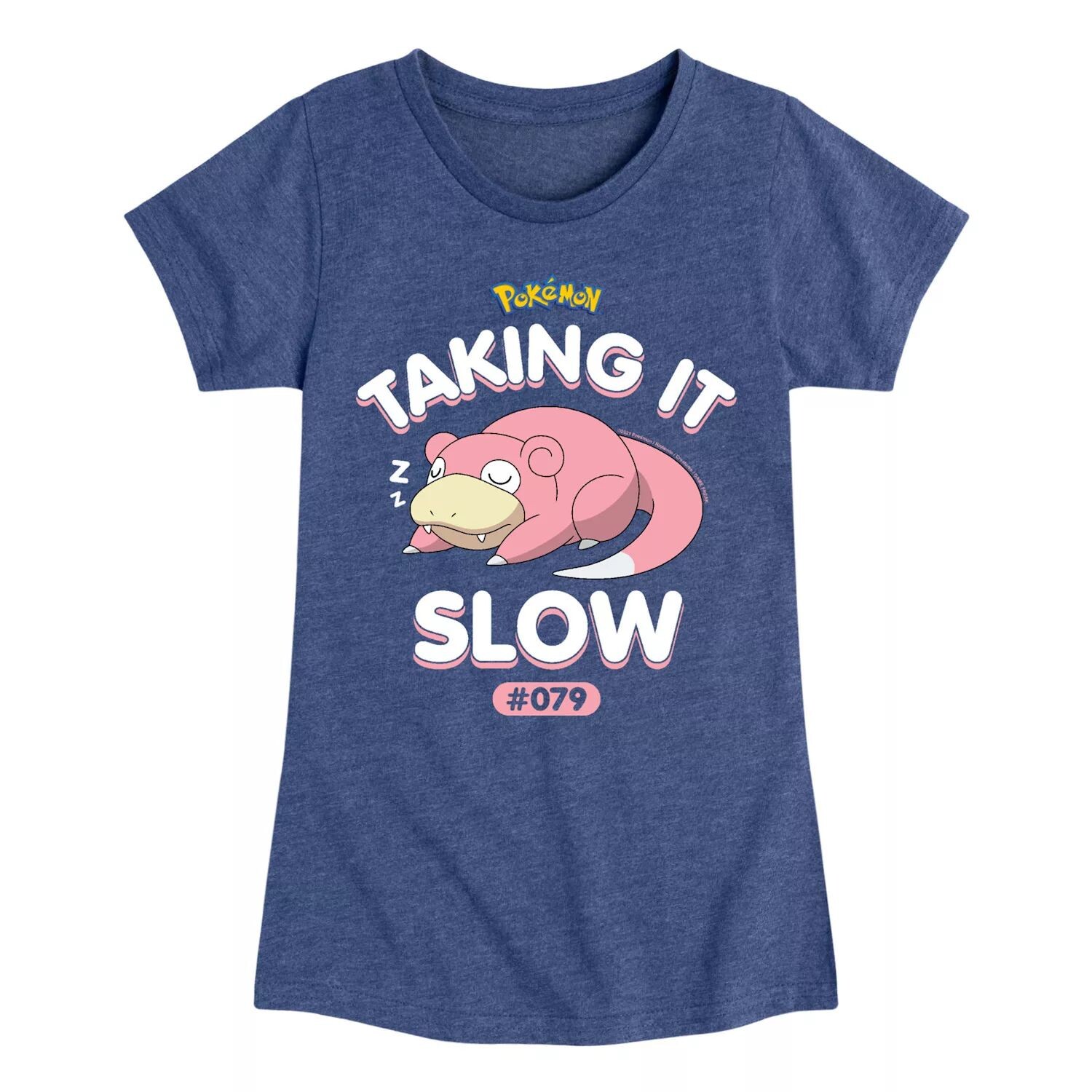 Футболка с рисунком Pokemon Slowpoke для девочек 7–16 лет Licensed Character, синий
Футболка с рисунком Pokemon Slowpoke для девочек 7–16 лет Licensed Character, синий