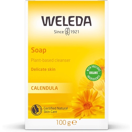 Детское мыло с календулой 100 г Weleda
Детское мыло с календулой 100 г Weleda
