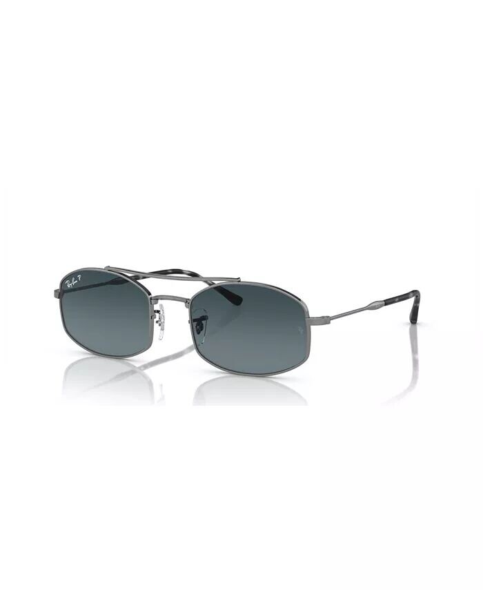 Поляризованные солнцезащитные очки унисекс, градиент RB3719 Ray-Ban, серебро
Поляризованные солнцезащитные очки унисекс, градиент RB3719 Ray-Ban, серебро
