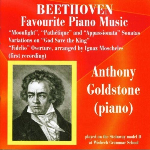 CD диск Beethoven / Goldstone: Favorite Piano Music
CD диск Beethoven / Goldstone: Favorite Piano Music